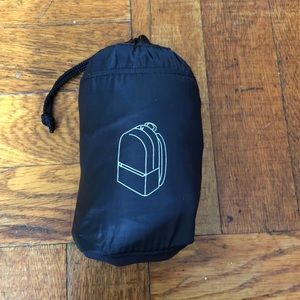 Muji foldable backpack